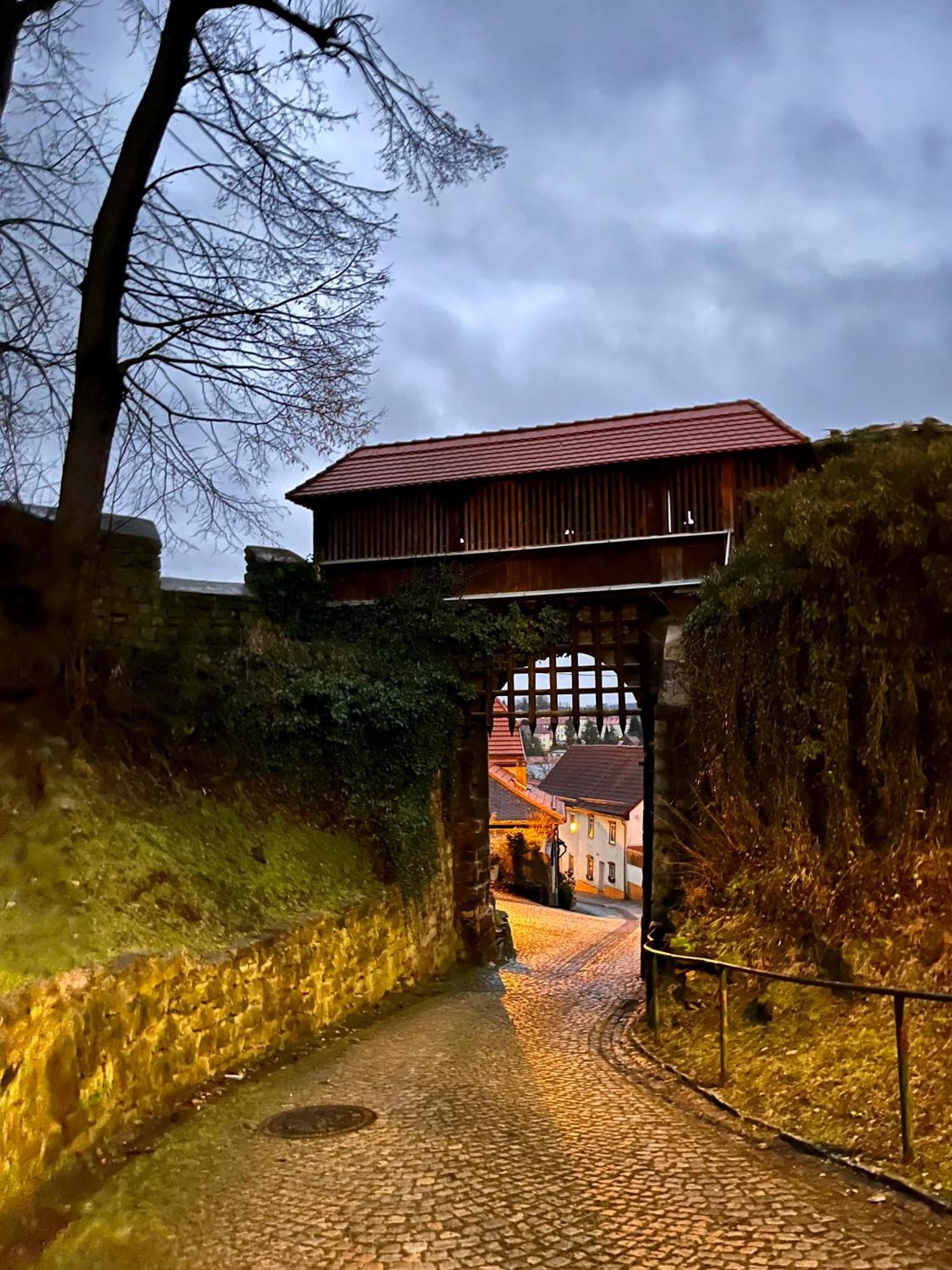 Delux Ferienwohnung Kunstgalerie Und Ilmradweg Kranichfeld Exteriér fotografie