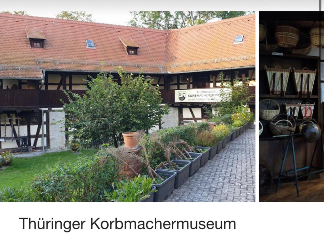 Delux Ferienwohnung Kunstgalerie Und Ilmradweg Kranichfeld Exteriér fotografie