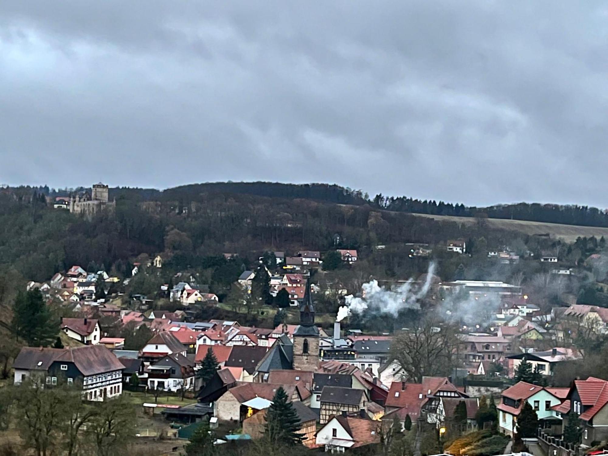 Delux Ferienwohnung Kunstgalerie Und Ilmradweg Kranichfeld Exteriér fotografie